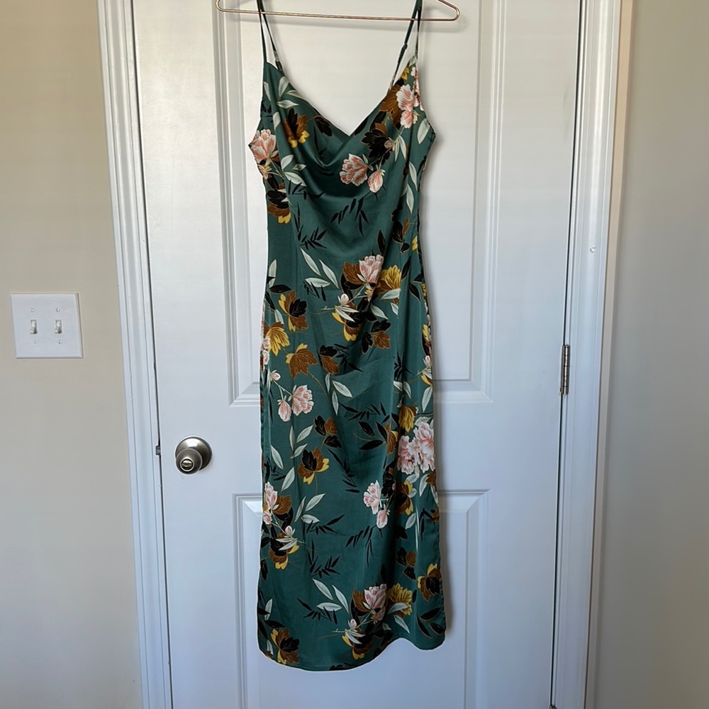 Floral Print Midi Dress